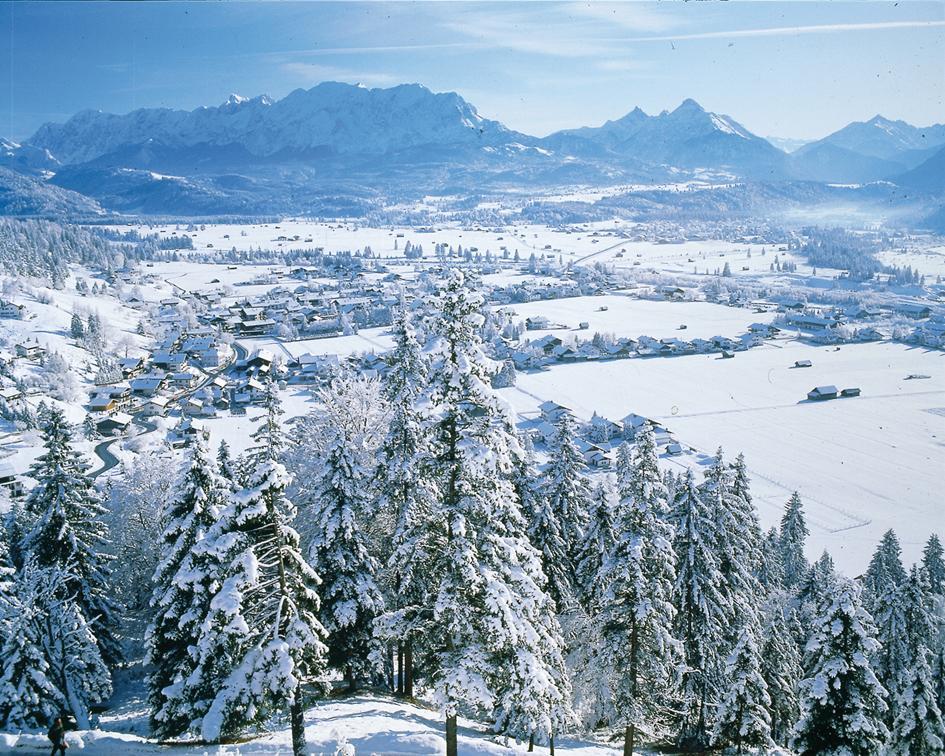 Appartementhaus Alpenrose Wallgau Buitenkant foto