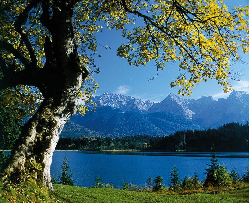 Appartementhaus Alpenrose Wallgau Buitenkant foto